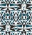 Sample - Lelievre for The House of Scalamandr�� Email Wallcovering, Bleu For Sale