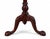 Traditional Burton-Ching George III Style Mahogany Piecrust Pedestal Tripod Table For Sale - Image 3 of 5