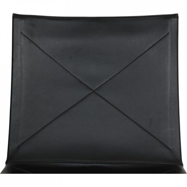 PK-22 Chair in Black Aura Leather by Poul Kjærholm For Sale - Image 13 of 18