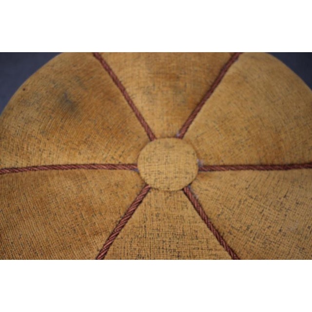 1950s Mid-Century Ottoman by Jindrich Halabala, Former Czechoslovakia, 1950s For Sale - Image 5 of 11