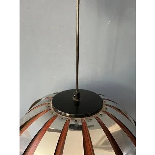 Mid-Century Pendant Lamp by Werner Schou for Coronell Elektro Denmark For Sale - Image 9 of 11