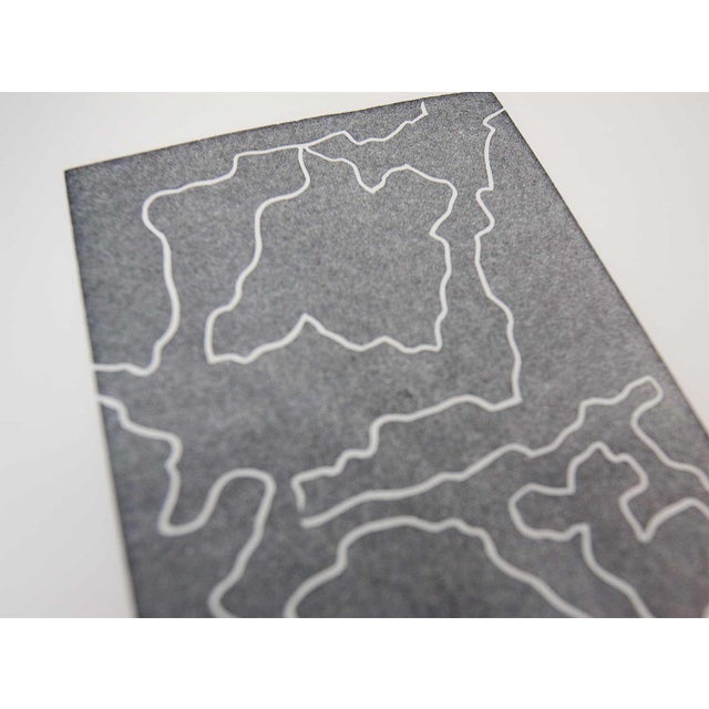 Jean Arp RARE Limited Edition Wood Engraving. Plate Size: 10,2 x 16,4cm. Frame Size: 14 x 16 1/2 in. Proofed by Kentfield:...