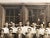 Vintage Photograph Sepia Tone 1940's Middle School Class Photo For Sale - Image 4 of 6