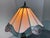 Tiffany Style Stained Glass + Iridescent Table Lamp For Sale - Image 10 of 12