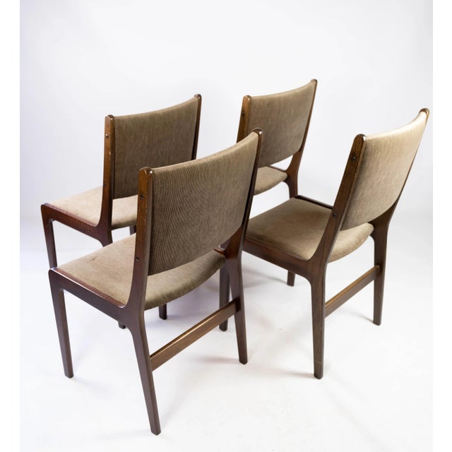Dining Chairs in Dark Wood from Farstrup, 1960s, Set of 4 For Sale - Image 6 of 15
