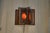 Metal Vintage Copper and Resin Wall Light from Accolay, 1950s For Sale - Image 7 of 12