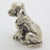 Vintage Italian Handmade Genuine Silver 800 Puppy Dog Figurine, 1970s For Sale - Image 4 of 12