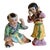 Wildwood Accents Hand Painted Chinese Figurines For Sale