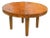Andrianna Shamaris Mid-Century Style Organic Teak Wood Coffee Table For Sale
