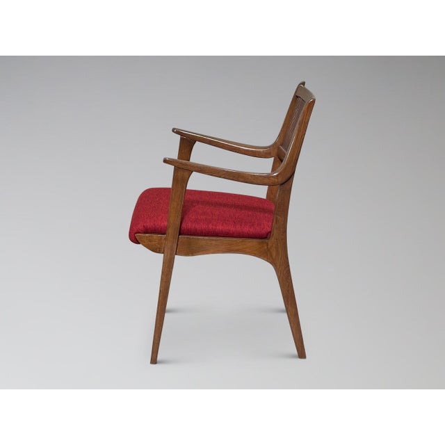 Restored Vintage Drexel Profile Spindle Back Dining Chairs Set of 6 For Sale - Image 10 of 18