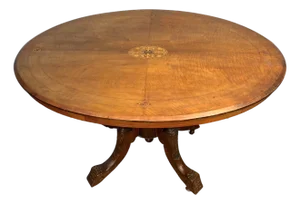 Victorian Walnut Tilt-Top Table
