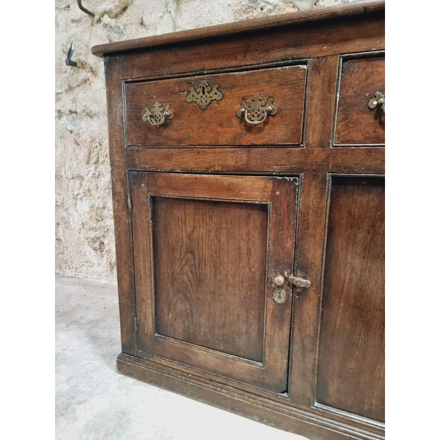 Georgian Chestnut Dresser or Sideboard, 18th Century For Sale - Image 12 of 17