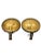 Italian Large Mid-Century Brass Sconces, 1950s, Set of 2 For Sale - Image 9 of 9