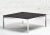 Metal Knoll Black Granite and Stainless Steel Coffee Table, 1970 For Sale - Image 7 of 7