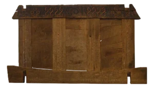Andrianna Shamaris Ancient Hand Carved Panel