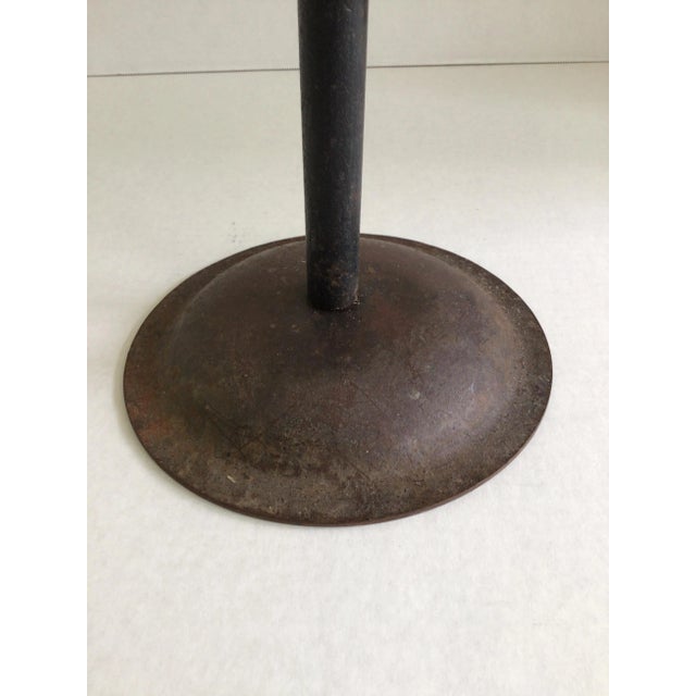 1950s Iron Armillary or Rotating Sphere on Metal Base For Sale - Image 10 of 10