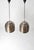Metal Saturn Pendant Lamps by Kazuo Motozawa for Staff, Germany, 1970s, Set of 2 For Sale - Image 7 of 8