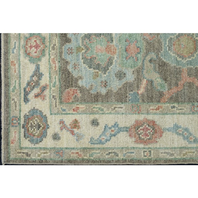 Early 21st Century Turkish Oushak Runner Rug 2'9" x 8'2" #17501 For Sale - Image 5 of 8