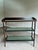 Late 20th Century Late 20th Century Baker Jacques Garcia Tiered Mahogany Mirrored Beveled Glass Drybar Side Table For Sale - Image 5 of 12