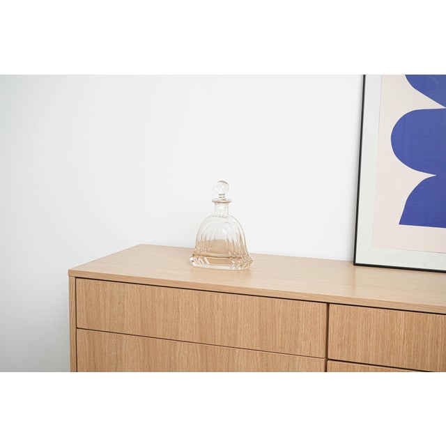 Glass Vintage Italian Glass Carafe, 1970s For Sale - Image 7 of 8