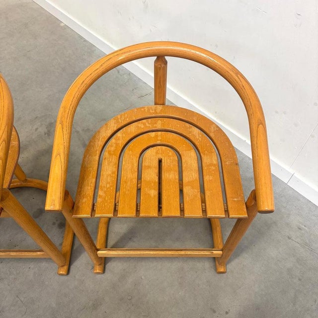 Vintage Bar Stools by Allmilmö, 1980s, Set of 4 For Sale - Image 13 of 15