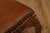 Theodore Alexander Rococo Style Leather Upholstered Carved Mahogany Window Bench For Sale - Image 4 of 18