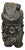 19th C European Black Forest Figural Wood Carved Bearded Man Lidded Tobacco Jar For Sale