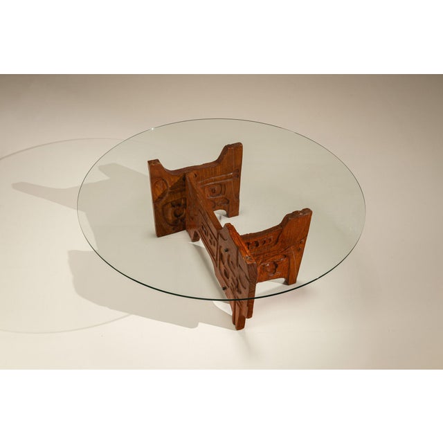 Wood Coffee Table attributed to Nerone E Patuzzi Gruppo NP2, Italy, 1970s For Sale - Image 7 of 15