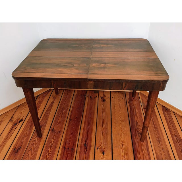 I offer an original expandable table from the 1950s, designed by the well-known Czech designer – Jindřich Halabala. The...