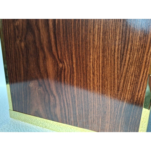 Vintage Umbrella Stand in Briar Wood with Gilt Finishes, 1990s For Sale - Image 6 of 8