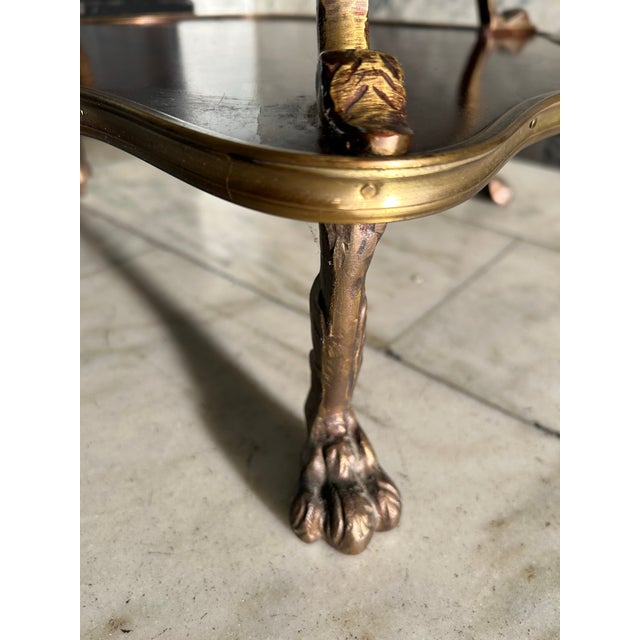 1940s Louis XV Style Two-Tiered Table For Sale - Image 10 of 12