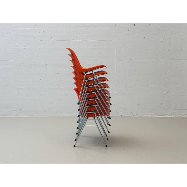 Europa Stacking Chair by Helmut Starke for Embru, 1970s For Sale - Image 10 of 17