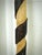 Black Vintage Hand-Carved Snake Walking Cane in Wood With Black Spiral Folk Art Design For Sale - Image 8 of 12