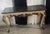 1920s French Provincial Louis XV Marble Top Console Table / Writing Desk For Sale In Tampa - Image 6 of 10