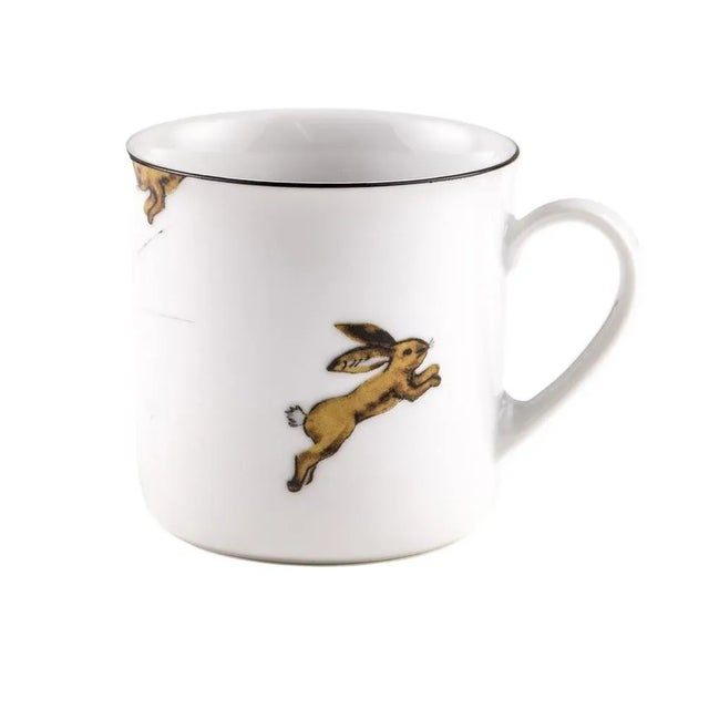 Pink Rose Porcelain Collection Cup from Litolff, 1946 For Sale - Image 8 of 13