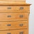 Brown 19th-Century Swedish Pine Highboy Chest of Six Drawers For Sale - Image 8 of 11