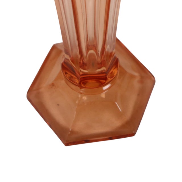 Art Deco Pink Rosaline Vase from Val Saint Lambert, 1935 For Sale - Image 13 of 14