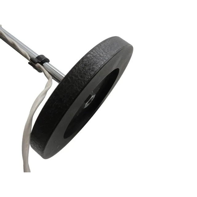 Black Cocoon Table Lamp by Achille & Pier Giacomo for Castiglioni, 1970s For Sale - Image 8 of 9