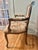 Late 20th Century Italian Louis XV Style Armchair With Carved Wood Polychrome Finish and Custom Upholstery For Sale - Image 4 of 15