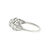 A 1930's 14k gold cluster ring featuring a central arrangement of 7 old mine-cut diamonds. The design highlights a cluster...