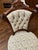 Early 20th Century Chairs Victorian Style Captain/Missus Chairs For Sale - Image 4 of 10