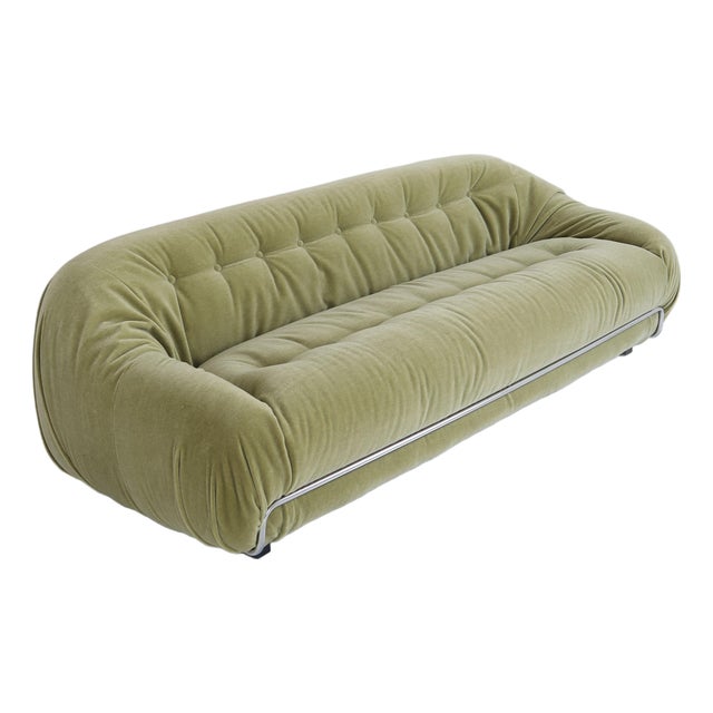 1970s Mohair Sofa For Sale