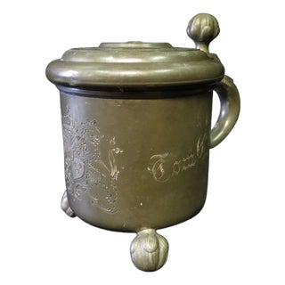 Vintage Swedish Pewter Stein For Sale