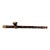 Antique Chinese Wood Carved Opium Pipe, Late Qing Dynasty, Handcrafted Art For Sale