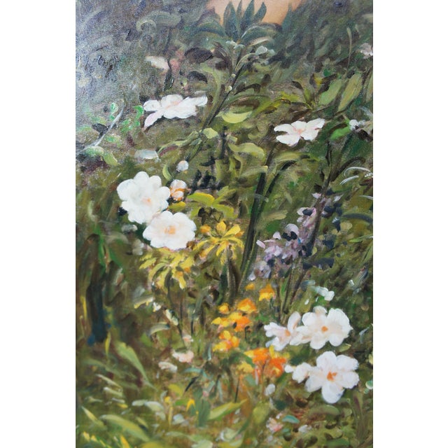 The Return of Spring Neoclassical Nymph Oil Painting After William-Adolphe Bouguereau For Sale - Image 10 of 12