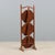 Wood Italian Valet with Walnut Inlays and Brass For Sale - Image 7 of 8