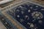 1920s Antique Samarkand Art Deco Rug in Navy Blue With Medallions by Rug & Kilim For Sale - Image 5 of 8