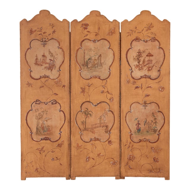 18th Century French Three Panel Screen For Sale
