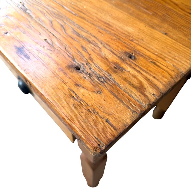 Brown Antique American Primitive Handmade Pine Possum Belly Baker's Cabinet For Sale - Image 8 of 16