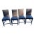 Restoration Hardware Hudson Parsons Leather Counter Stools - Set of 4 For Sale